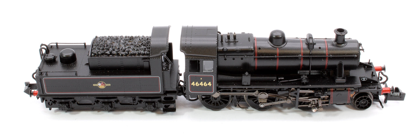 Pre-Owned 372-628BSF LMS Ivatt 2MT 46464 BR Lined Black (Late Crest) Steam Locomotive - Sound Fitted