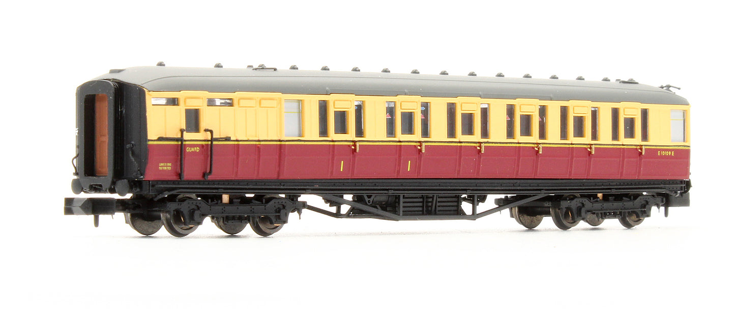 Pre-Owned BR Carmine & Cream Gresley Composite Coach 'E10109E'