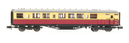 Pre-Owned BR Carmine & Cream Gresley Composite Coach 'E10109E'