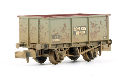 Pre-Owned Set Of 3 Steel Tippler Wagons BR Grey 'Iron Ore' (Weathered)