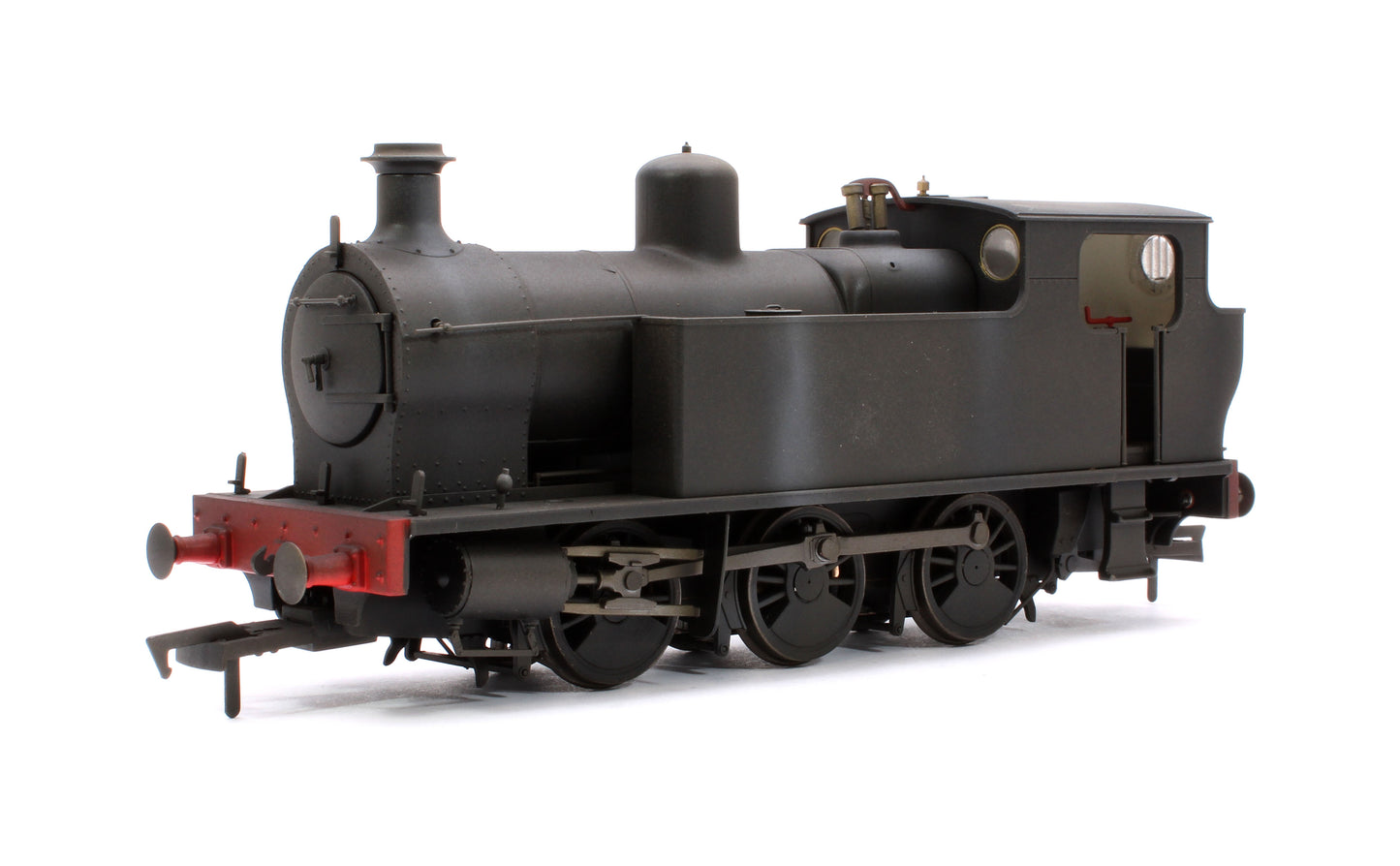 Custom Weathered Kerr, Stuart 'Victory' 0-6-0T Locomotive in Plain Black