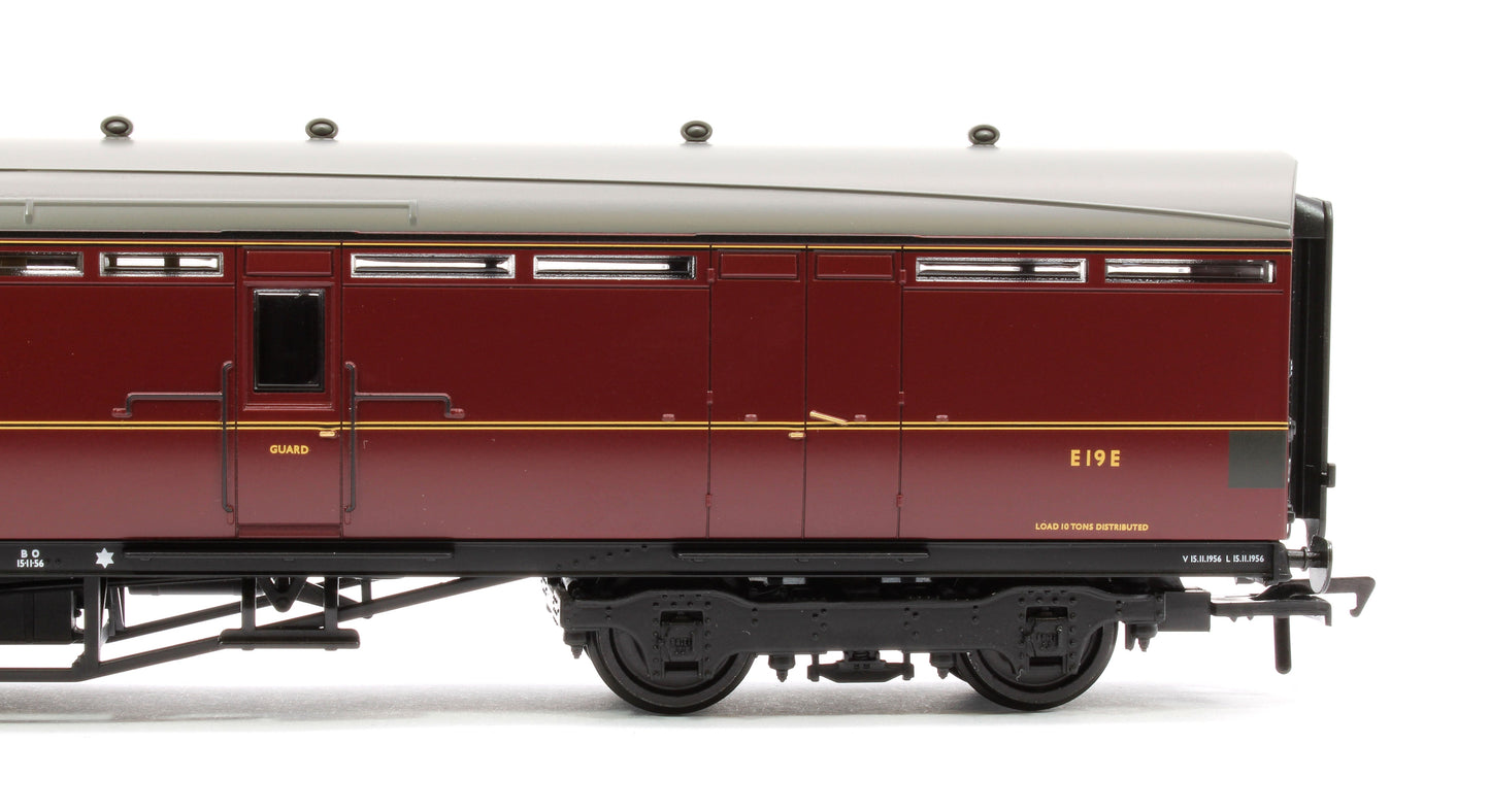 Pre-Owned 34-362A LNER Thompson Full Brake BR Maroon No. E19E