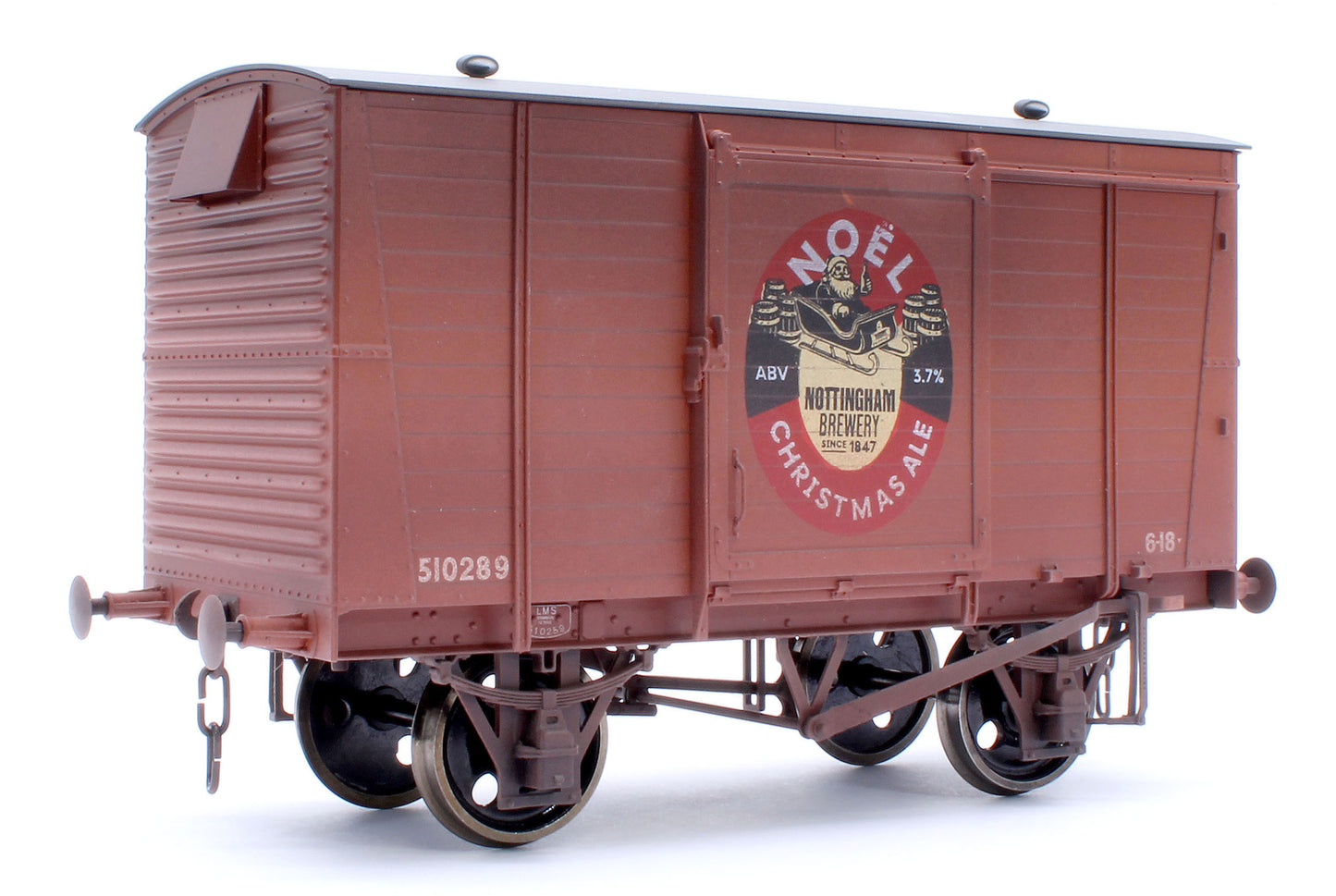 LMS 12t Van Noel Christmas Ale - Weathered