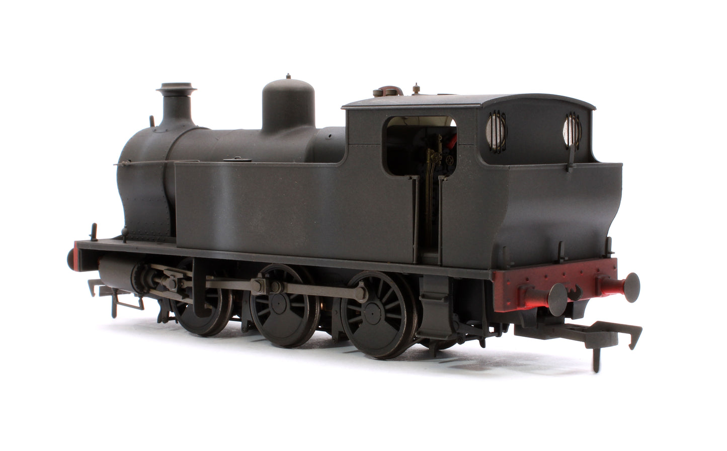 Custom Weathered Kerr, Stuart 'Victory' 0-6-0T Locomotive in Plain Black