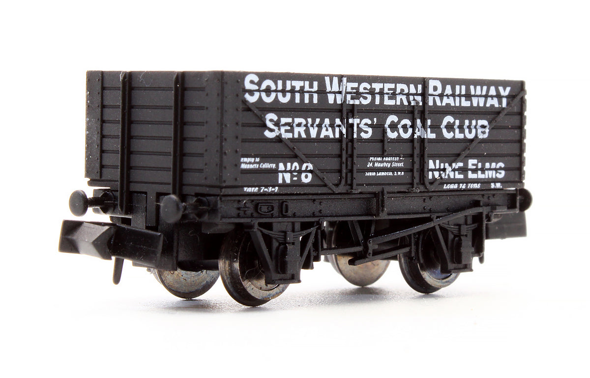 Pre-Owned 2F-071-007 South Western Railway Servants 7 Plank Wagon