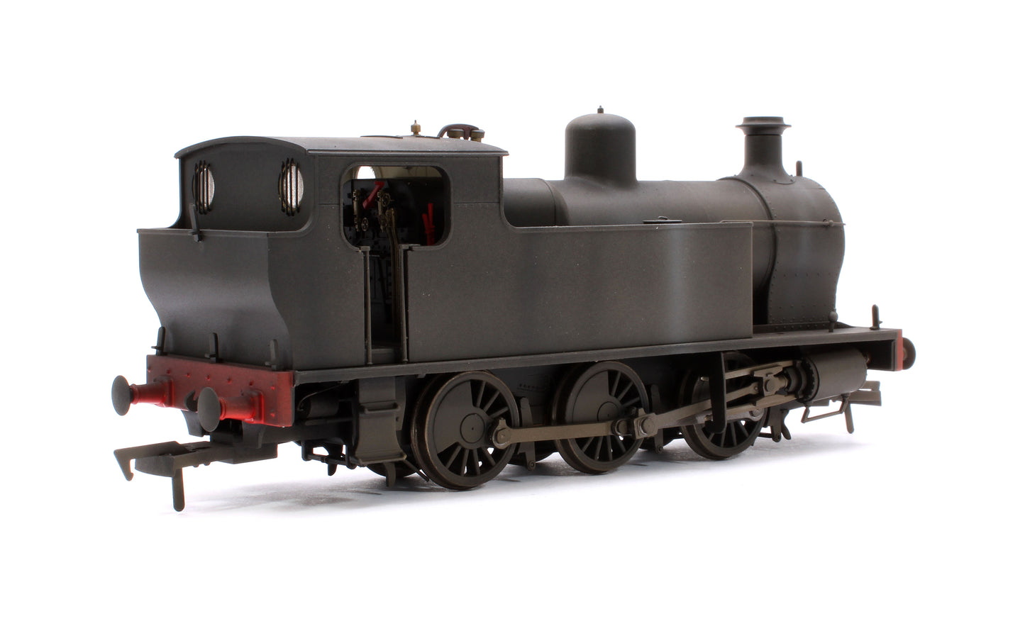 Custom Weathered Kerr, Stuart 'Victory' 0-6-0T Locomotive in Plain Black