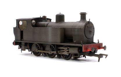 Custom Weathered Kerr, Stuart 'Victory' 0-6-0T Locomotive in Plain Black