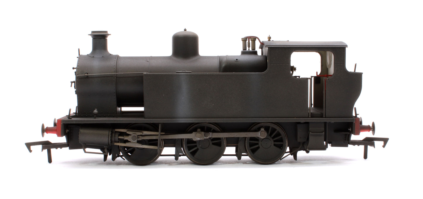 Custom Weathered Kerr, Stuart 'Victory' 0-6-0T Locomotive in Plain Black