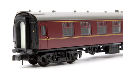 Pre-Owned BR Mk1 BSK Brake Second Corridor BR Maroon No. E35344