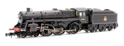 BR Standard 5MT with BR1B Tender 73100 BR Lined Black (Early Emblem) Steam Locomotive