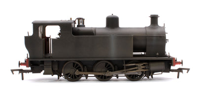 Custom Weathered Kerr, Stuart 'Victory' 0-6-0T Locomotive in Plain Black