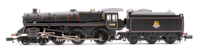 BR Standard 5MT with BR1B Tender 73100 BR Lined Black (Early Emblem) Steam Locomotive - Sound Fitted