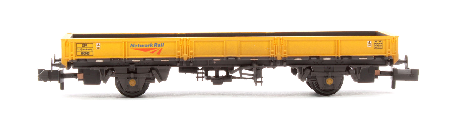 BR SPA Open Wagon Network Rail Yellow No.460063 - Weathered