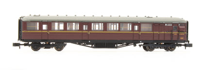 Pre-Owned BR Maroon Gresley Brake Coach 'E10072E'