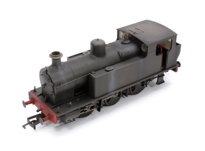 Custom Weathered Kerr, Stuart 'Victory' 0-6-0T Locomotive in Plain Black