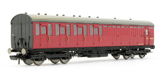 Pre-Owned R4522 BR Gresley Suburban 3rd Class Brake Coach 'E86136E'