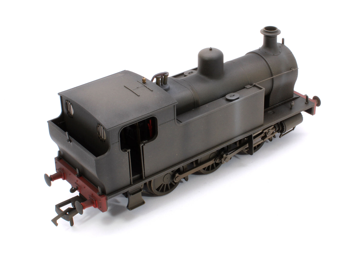 Custom Weathered Kerr, Stuart 'Victory' 0-6-0T Locomotive in Plain Black