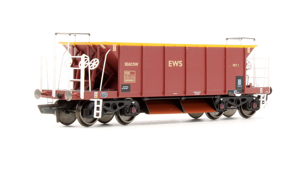 Pre-Owned EWS Seacow Ballast Hopper Wagon No.980053