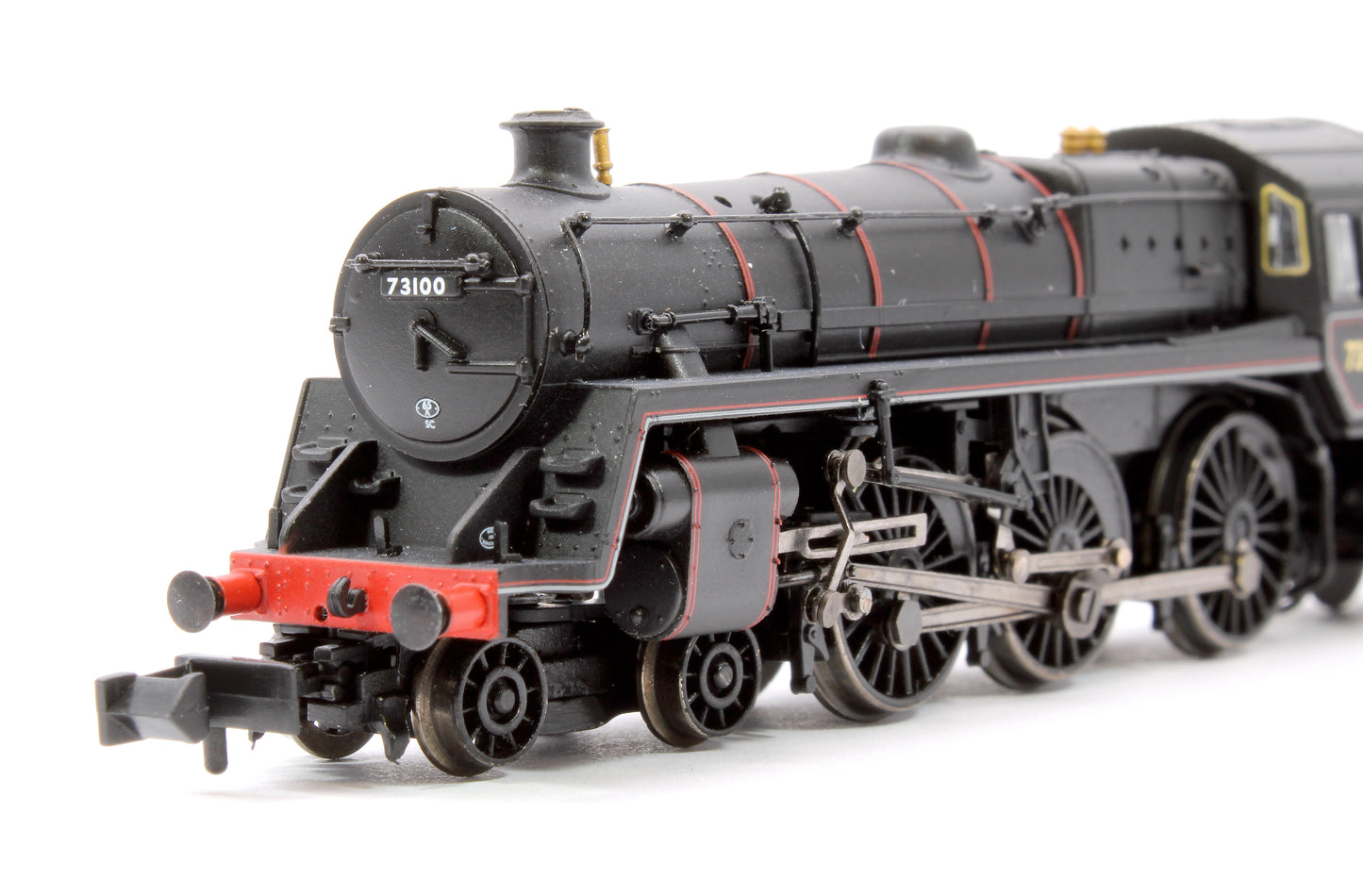 BR Standard 5MT with BR1B Tender 73100 BR Lined Black (Early Emblem) Steam Locomotive - Sound Fitted