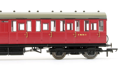 Pre-Owned R4522 BR Gresley Suburban 3rd Class Brake Coach 'E86136E'