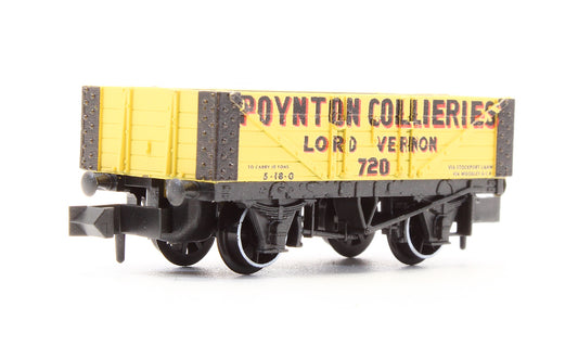 Pre-Owned NRP991 5 Plank Coal Wagon 'Poynton Colleries' No.720 - Special Edition
