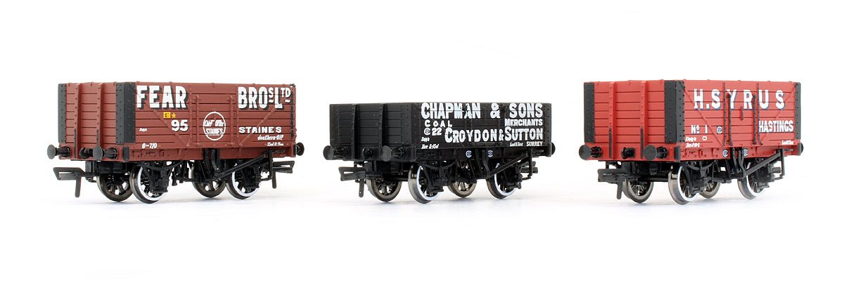 Pre-Owned Set Of 3 Coal Trader Classic Wagons 'Surrey / Sussex' - Exclusive Edition