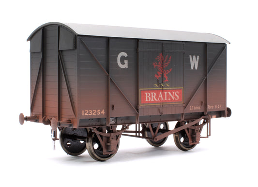 Great Western Standard 12T Van Grey Brains SA - Weathered