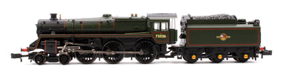 BR Standard 5MT with BR1 Tender 73026 BR Lined Green (Late Crest) Steam Locomotive