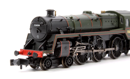 BR Standard 5MT with BR1 Tender 73026 BR Lined Green (Late Crest) Steam Locomotive - Sound Fitted