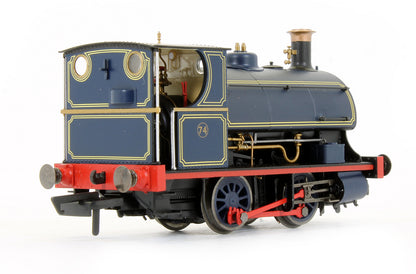 Pre-Owned R3679 Class W4 Peckett 74 Port of London Authority 0-4-0ST Steam Locomotive