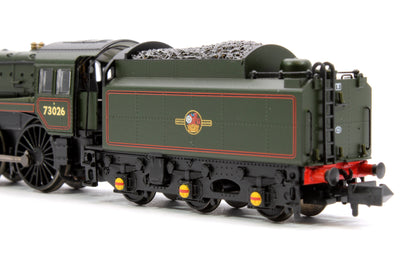 BR Standard 5MT with BR1 Tender 73026 BR Lined Green (Late Crest) Steam Locomotive