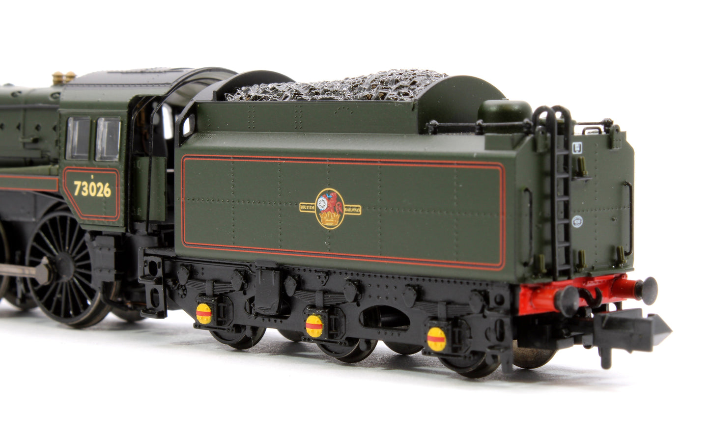 Pre-Owned BR Standard 5MT with BR1 Tender 73026 BR Lined Green (Late Crest) Steam Locomotive