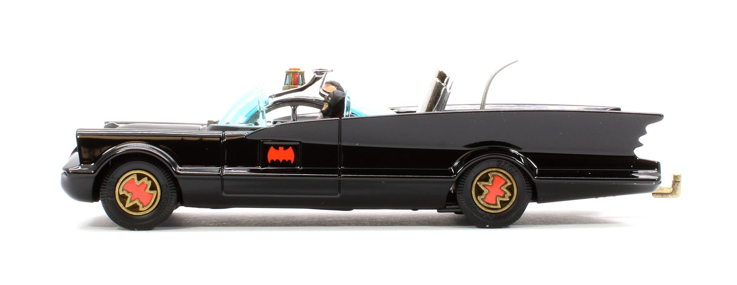 Batmobile with Batman and Robin