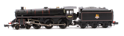 BR Standard 5MT with BR1C Tender 73069 BR Lined Black (Early Emblem) Steam Locomotive