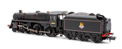 BR Standard 5MT with BR1C Tender 73069 BR Lined Black (Early Emblem) Steam Locomotive