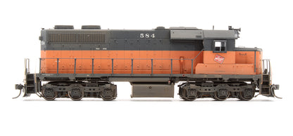 Pre-Owned EMD SDL39 Diesel Locomotive Milwaukee Road - Road #584 - Custom Weathered - DCC Sound