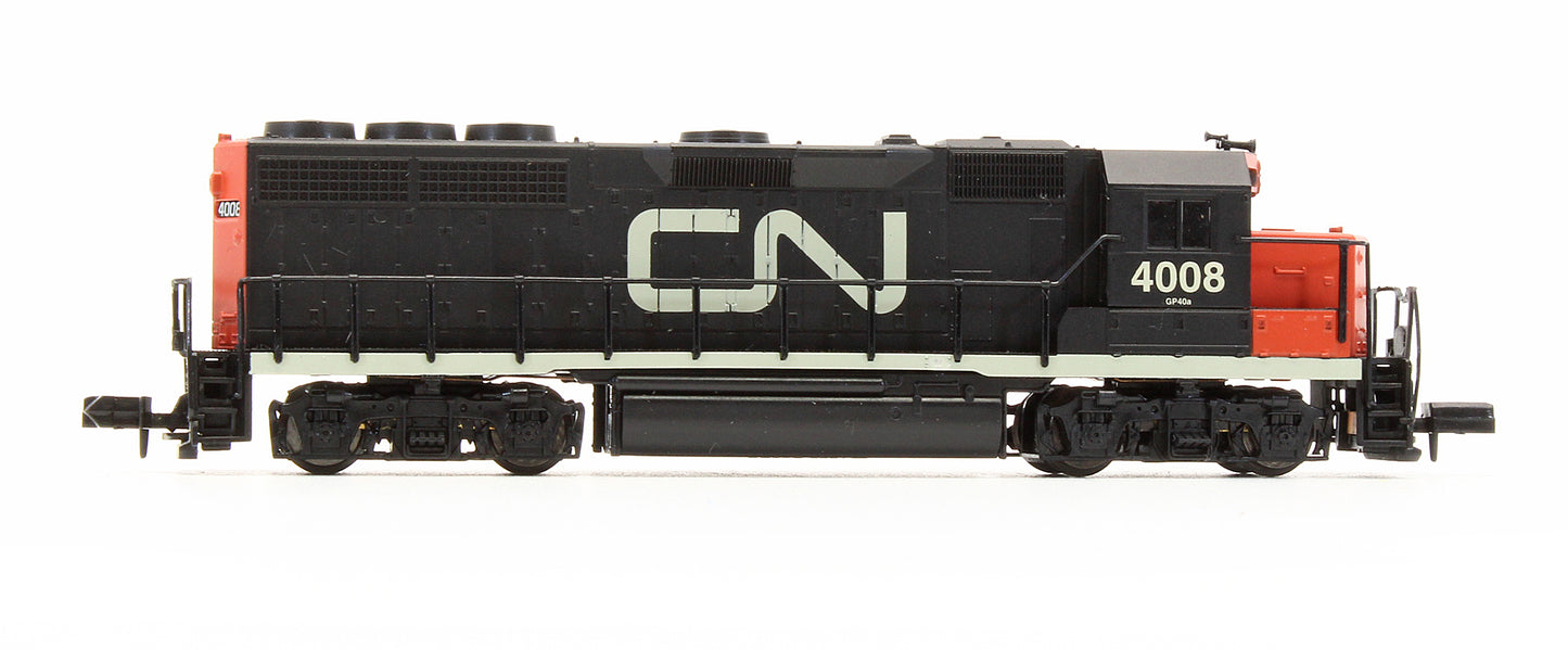 Pre-Owned GP-40 Diesel Locomotive Canadian National - Road #4008