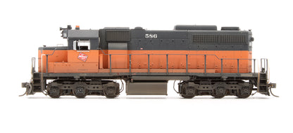 Pre-Owned EMD SDL39 Diesel Locomotive Milwaukee Road - Road #586 - Custom Weathered - DCC Sound