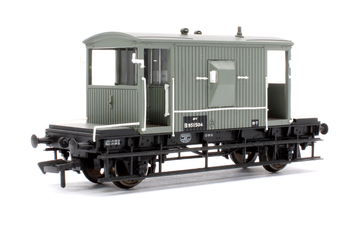 Pre-Owned BR Grey 20T Brake Van No.B951504