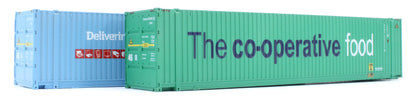 45 Ft high cube Container Argos WHMU 450011-7e & CO-OP 450063-1