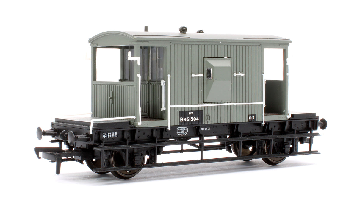 Pre-Owned BR Grey 20T Brake Van No.B951504