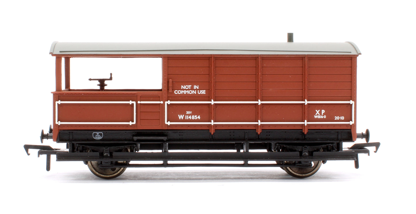 Pre-Owned 33-301E BR Bauxite 20T Toad Brake Van No.W114854 'Travistock Junction RU'