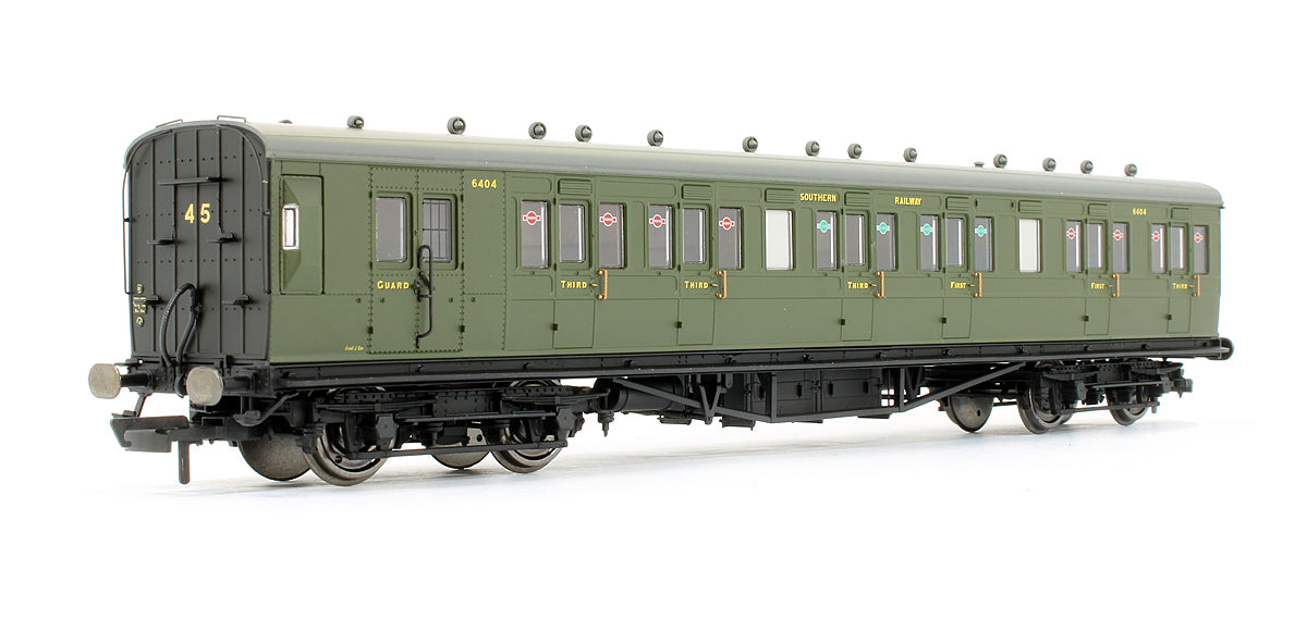 Pre-Owned SR Ex-LSWR Non-Corridor Brake Composite (Diag 418) Coach '6404' Set 45