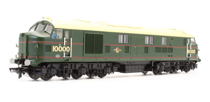 Pre-Owned 31-995 LMS 10000 BR Green Lined Orange & Black Diesel Locomotive - DCC Sound Fitted