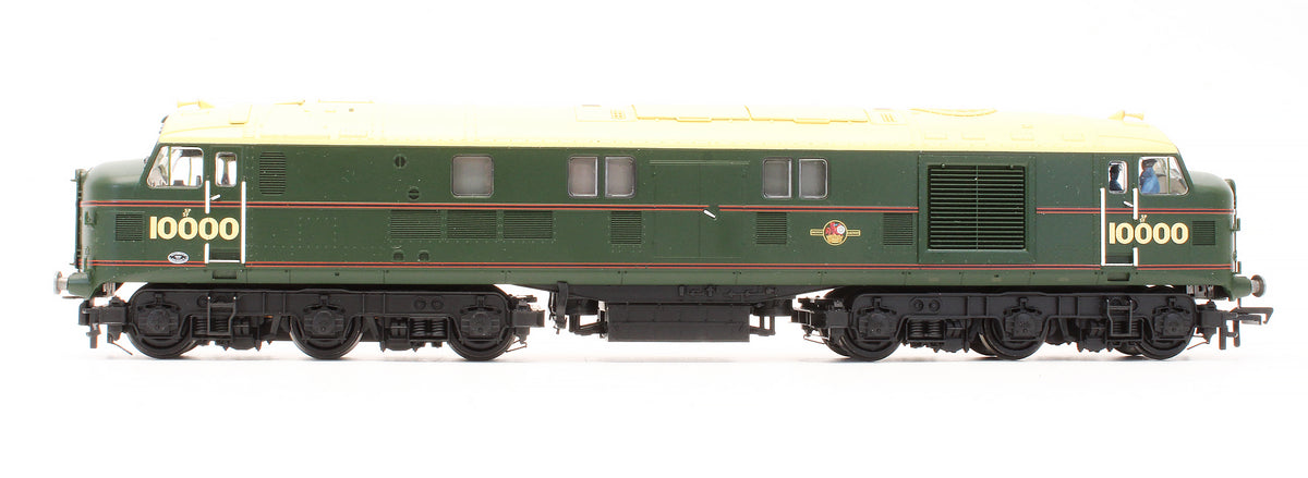 Pre-Owned 31-995 LMS 10000 BR Green Lined Orange & Black Diesel Locomotive - DCC Sound Fitted