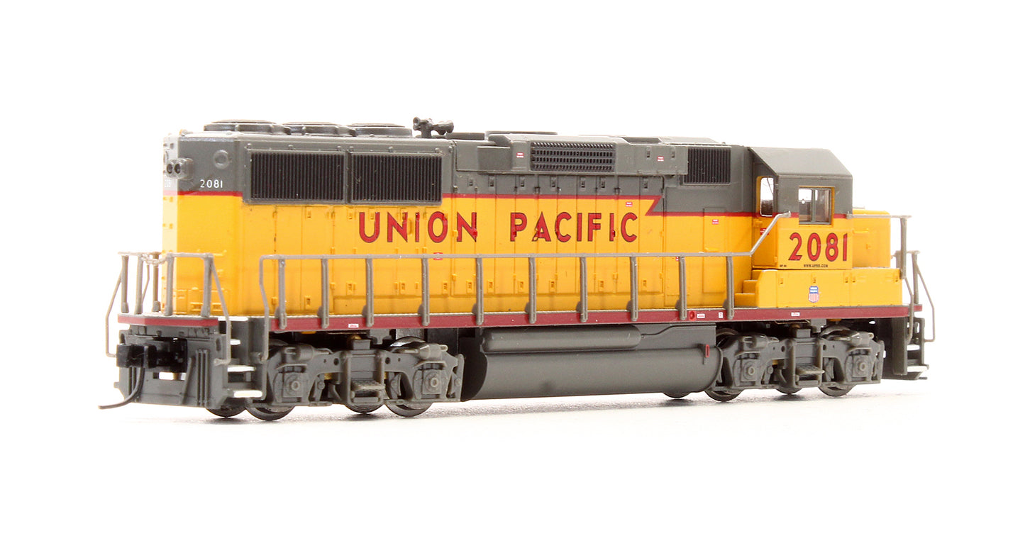 Pre-Owned 7480 GP60 Diesel Locomotive Union Pacific - Road #2081