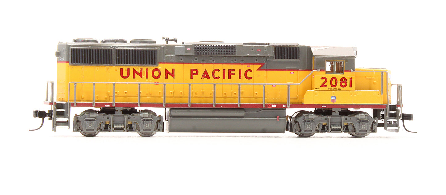 Pre-Owned 7480 GP60 Diesel Locomotive Union Pacific - Road #2081