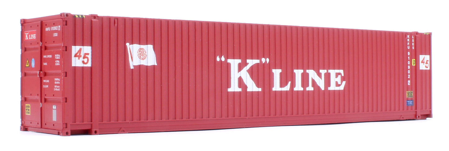45ft High Cube Container K Line & Cai Twin Pack