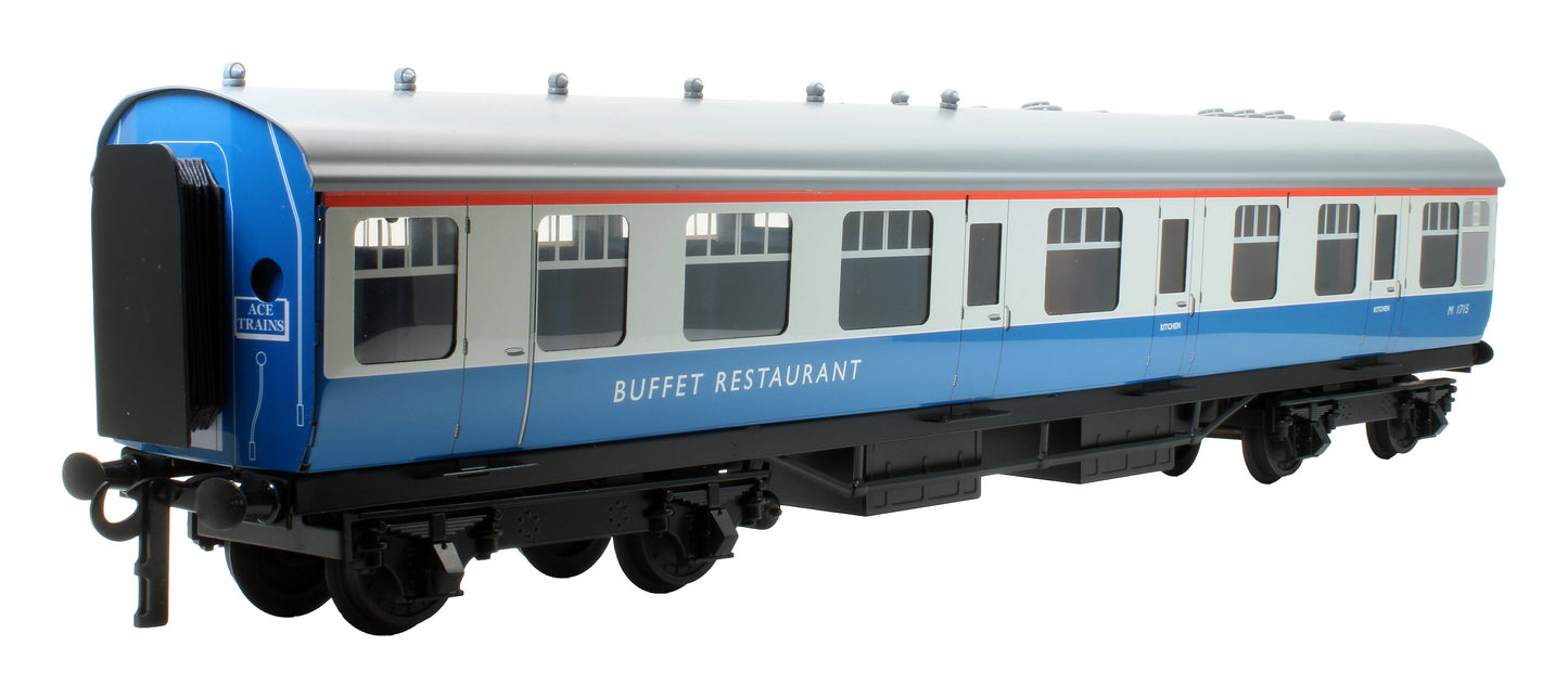 Pre-Owned BR Blue & Grey Mk1 Buffet Restaurant Coach '1715'