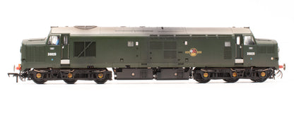 Pre-Owned Class 37/0 Centre Headcode D6829 BR Green (Small Yellow Panels) Diesel Locomotive - Custom Weathered - DCC Sound
